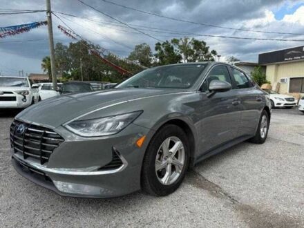 Серый Хендай Соната, объемом двигателя 2.5 л и пробегом 45 тыс. км за 3800 $, фото 1 на Automoto.ua