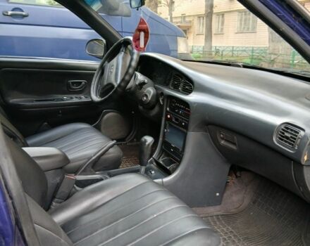 Синий Хендай Соната, объемом двигателя 3 л и пробегом 200 тыс. км за 1000 $, фото 7 на Automoto.ua