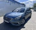 Синій Хендай Соната, об'ємом двигуна 2.4 л та пробігом 160 тис. км за 7996 $, фото 1 на Automoto.ua
