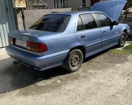 Синий Хендай Соната, объемом двигателя 1.8 л и пробегом 221 тыс. км за 2300 $, фото 2 на Automoto.ua