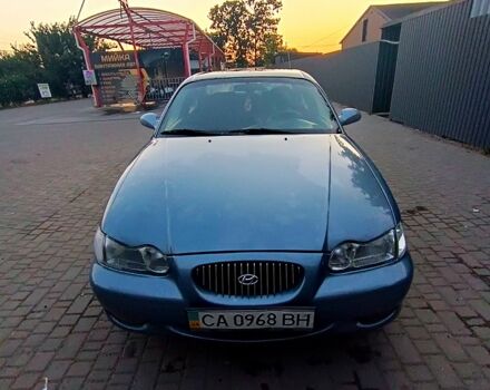 Синий Хендай Соната, объемом двигателя 2 л и пробегом 130 тыс. км за 2500 $, фото 4 на Automoto.ua