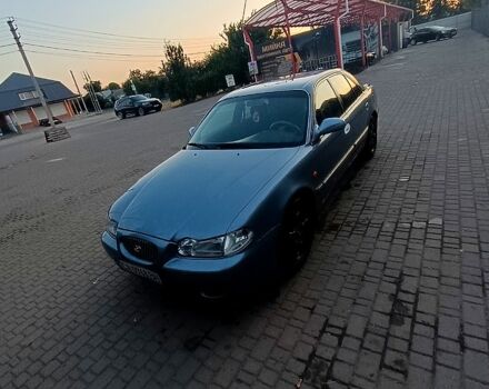 Синий Хендай Соната, объемом двигателя 2 л и пробегом 130 тыс. км за 2500 $, фото 2 на Automoto.ua