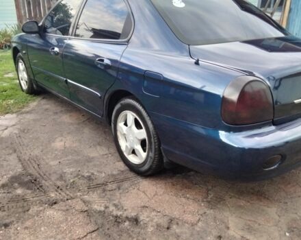 Синий Хендай Соната, объемом двигателя 2 л и пробегом 294 тыс. км за 2700 $, фото 5 на Automoto.ua