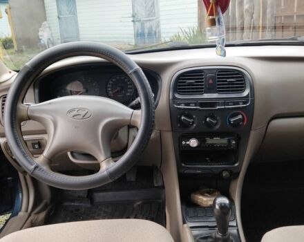 Синий Хендай Соната, объемом двигателя 2 л и пробегом 294 тыс. км за 2700 $, фото 7 на Automoto.ua