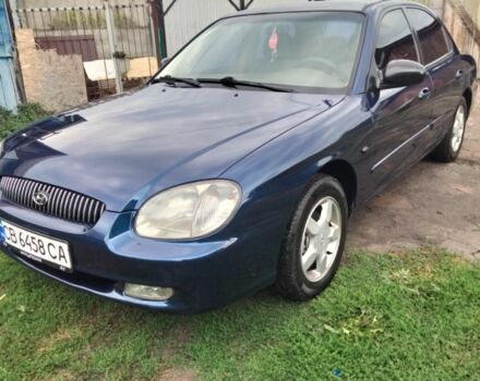 Синий Хендай Соната, объемом двигателя 2 л и пробегом 294 тыс. км за 2700 $, фото 2 на Automoto.ua