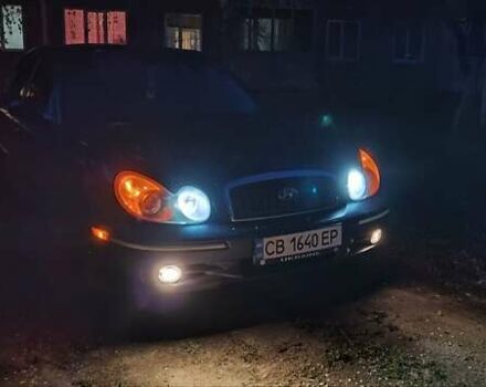 Синий Хендай Соната, объемом двигателя 2.7 л и пробегом 317 тыс. км за 2900 $, фото 9 на Automoto.ua