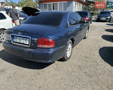 Синий Хендай Соната, объемом двигателя 2 л и пробегом 377 тыс. км за 2999 $, фото 3 на Automoto.ua