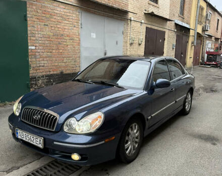 Синий Хендай Соната, объемом двигателя 2.7 л и пробегом 176 тыс. км за 3500 $, фото 4 на Automoto.ua