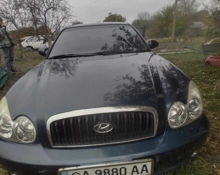 Синий Хендай Соната, объемом двигателя 2 л и пробегом 144 тыс. км за 2200 $, фото 4 на Automoto.ua
