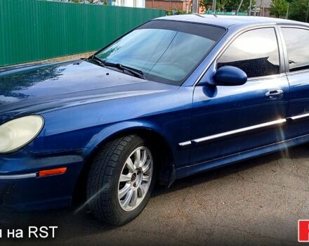 Синий Хендай Соната, объемом двигателя 2.7 л и пробегом 242 тыс. км за 3380 $, фото 4 на Automoto.ua