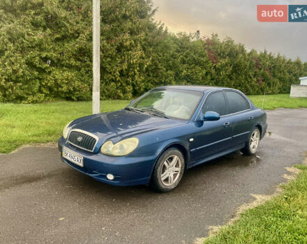 Синій Хендай Соната, об'ємом двигуна 2 л та пробігом 384 тис. км за 2900 $, фото 2 на Automoto.ua