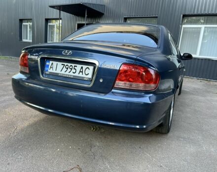 Синий Хендай Соната, объемом двигателя 2 л и пробегом 344 тыс. км за 3000 $, фото 3 на Automoto.ua