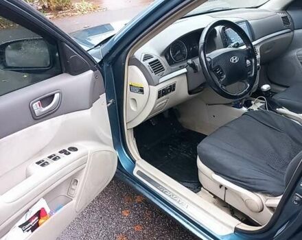 Синий Хендай Соната, объемом двигателя 2.36 л и пробегом 357 тыс. км за 4400 $, фото 8 на Automoto.ua