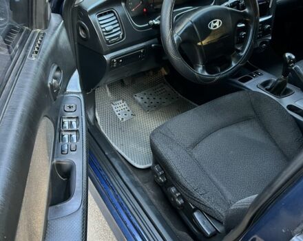 Синий Хендай Соната, объемом двигателя 2 л и пробегом 344 тыс. км за 3000 $, фото 7 на Automoto.ua