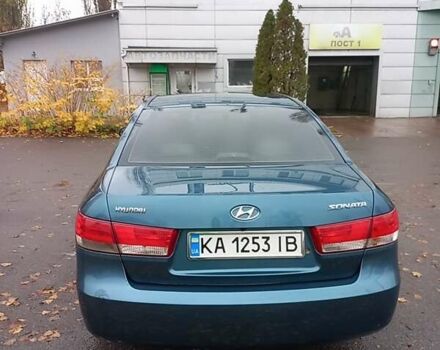 Синий Хендай Соната, объемом двигателя 2.36 л и пробегом 357 тыс. км за 4400 $, фото 14 на Automoto.ua