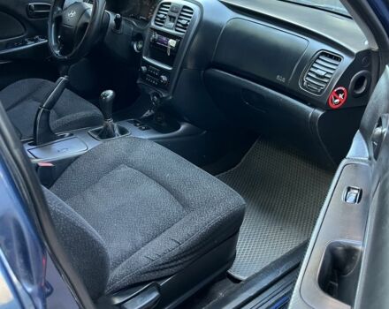 Синий Хендай Соната, объемом двигателя 2 л и пробегом 344 тыс. км за 3000 $, фото 8 на Automoto.ua