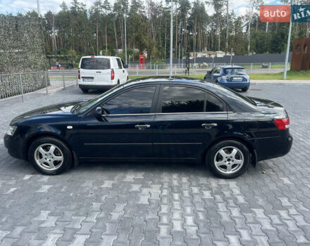 Синий Хендай Соната, объемом двигателя 2.36 л и пробегом 345 тыс. км за 5999 $, фото 7 на Automoto.ua