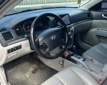 Синий Хендай Соната, объемом двигателя 2.36 л и пробегом 345 тыс. км за 5999 $, фото 15 на Automoto.ua