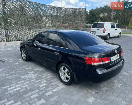 Синий Хендай Соната, объемом двигателя 2.36 л и пробегом 345 тыс. км за 5999 $, фото 6 на Automoto.ua