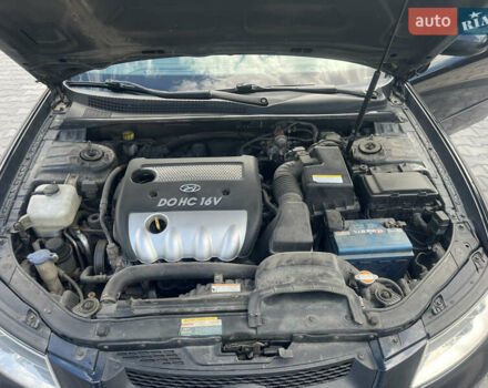 Синий Хендай Соната, объемом двигателя 2.36 л и пробегом 345 тыс. км за 5999 $, фото 9 на Automoto.ua