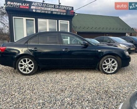 Синий Хендай Соната, объемом двигателя 1.99 л и пробегом 278 тыс. км за 5699 $, фото 4 на Automoto.ua