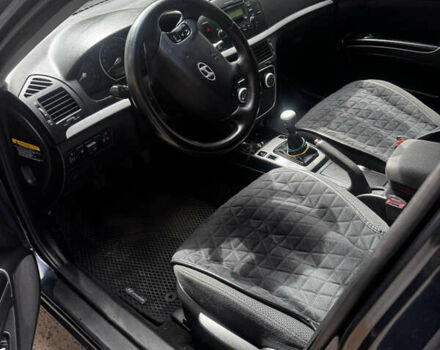 Синий Хендай Соната, объемом двигателя 2 л и пробегом 285 тыс. км за 5700 $, фото 11 на Automoto.ua