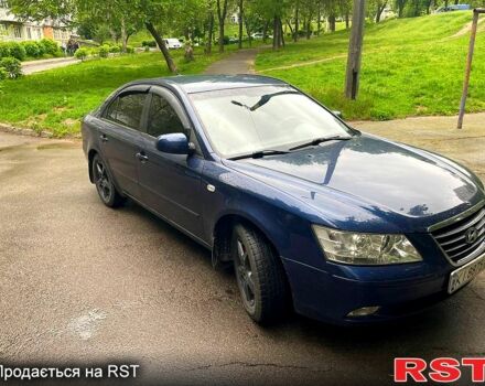 Хендай Соната 2008 у Белой Церкве на Automoto.ua Синій Хендай Соната, об'ємом двигуна 2 л та пробігом 245 тис. км за 5600 $, фото 5 на Automoto.ua