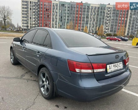 Синий Хендай Соната, объемом двигателя 2 л и пробегом 267 тыс. км за 4250 $, фото 8 на Automoto.ua