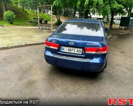 Хендай Соната 2008 у Белой Церкве на Automoto.ua Синій Хендай Соната, об'ємом двигуна 2 л та пробігом 245 тис. км за 5600 $, фото 1 на Automoto.ua