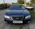 Синий Хендай Соната, объемом двигателя 2 л и пробегом 340 тыс. км за 5800 $, фото 1 на Automoto.ua