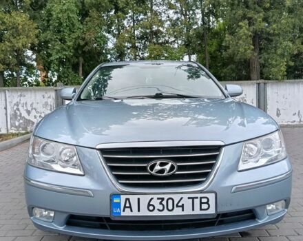 Синий Хендай Соната, объемом двигателя 2 л и пробегом 172 тыс. км за 7500 $, фото 11 на Automoto.ua