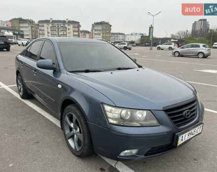 Синий Хендай Соната, объемом двигателя 2 л и пробегом 267 тыс. км за 4250 $, фото 3 на Automoto.ua