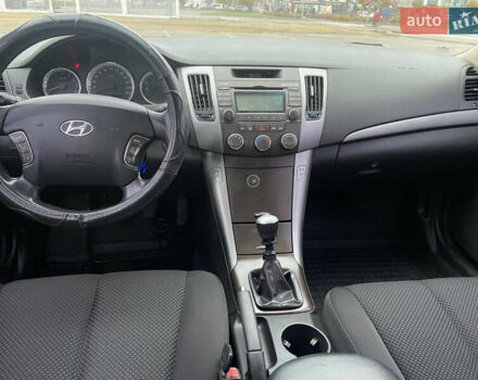 Синий Хендай Соната, объемом двигателя 2 л и пробегом 267 тыс. км за 4250 $, фото 11 на Automoto.ua