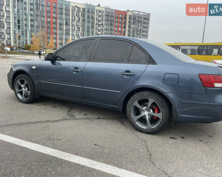 Синий Хендай Соната, объемом двигателя 2 л и пробегом 267 тыс. км за 4250 $, фото 9 на Automoto.ua