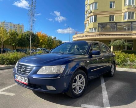 Синій Хендай Соната, об'ємом двигуна 2 л та пробігом 380 тис. км за 5191 $, фото 3 на Automoto.ua
