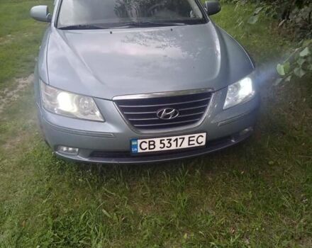 Синий Хендай Соната, объемом двигателя 2 л и пробегом 259 тыс. км за 5700 $, фото 4 на Automoto.ua