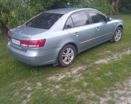 Синий Хендай Соната, объемом двигателя 2 л и пробегом 259 тыс. км за 5700 $, фото 6 на Automoto.ua