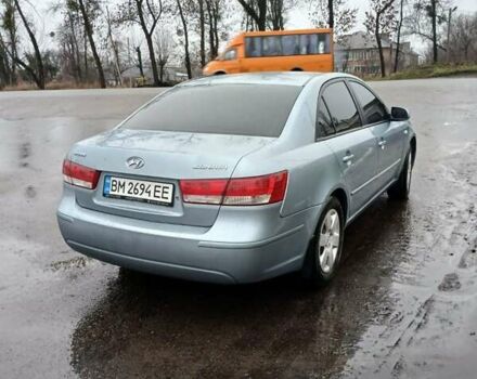 Синий Хендай Соната, объемом двигателя 2 л и пробегом 175 тыс. км за 5700 $, фото 5 на Automoto.ua