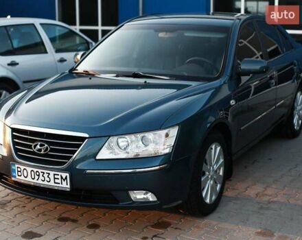 Синій Хендай Соната, об'ємом двигуна 1.99 л та пробігом 198 тис. км за 7500 $, фото 1 на Automoto.ua