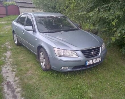 Синий Хендай Соната, объемом двигателя 2 л и пробегом 259 тыс. км за 5700 $, фото 7 на Automoto.ua