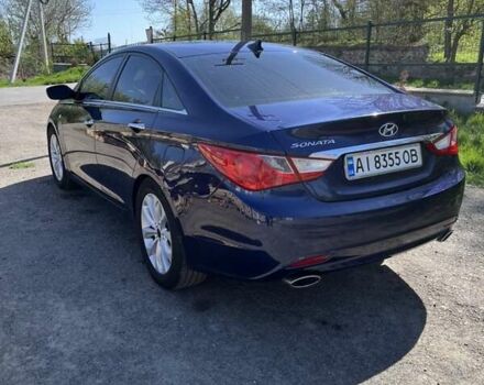 Синій Хендай Соната, об'ємом двигуна 2.36 л та пробігом 300 тис. км за 7100 $, фото 1 на Automoto.ua