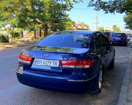 Синій Хендай Соната, об'ємом двигуна 2 л та пробігом 324 тис. км за 6450 $, фото 1 на Automoto.ua