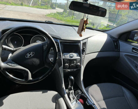 Синій Хендай Соната, об'ємом двигуна 2.36 л та пробігом 300 тис. км за 7100 $, фото 9 на Automoto.ua