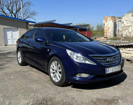 Синій Хендай Соната, об'ємом двигуна 2.36 л та пробігом 300 тис. км за 7100 $, фото 4 на Automoto.ua