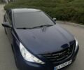 Синий Хендай Соната, объемом двигателя 2 л и пробегом 300 тыс. км за 8900 $, фото 3 на Automoto.ua