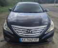 Синий Хендай Соната, объемом двигателя 2.36 л и пробегом 265 тыс. км за 7400 $, фото 1 на Automoto.ua