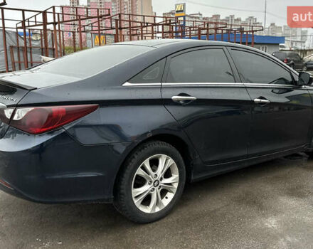 Синій Хендай Соната, об'ємом двигуна 2.4 л та пробігом 250 тис. км за 8000 $, фото 3 на Automoto.ua