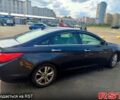 Синий Хендай Соната, объемом двигателя 2.4 л и пробегом 230 тыс. км за 7500 $, фото 5 на Automoto.ua
