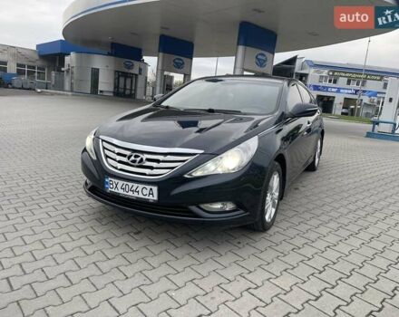 Синій Хендай Соната, об'ємом двигуна 2.36 л та пробігом 283 тис. км за 9300 $, фото 14 на Automoto.ua