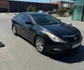 Синий Хендай Соната, объемом двигателя 2.4 л и пробегом 260 тыс. км за 7400 $, фото 1 на Automoto.ua